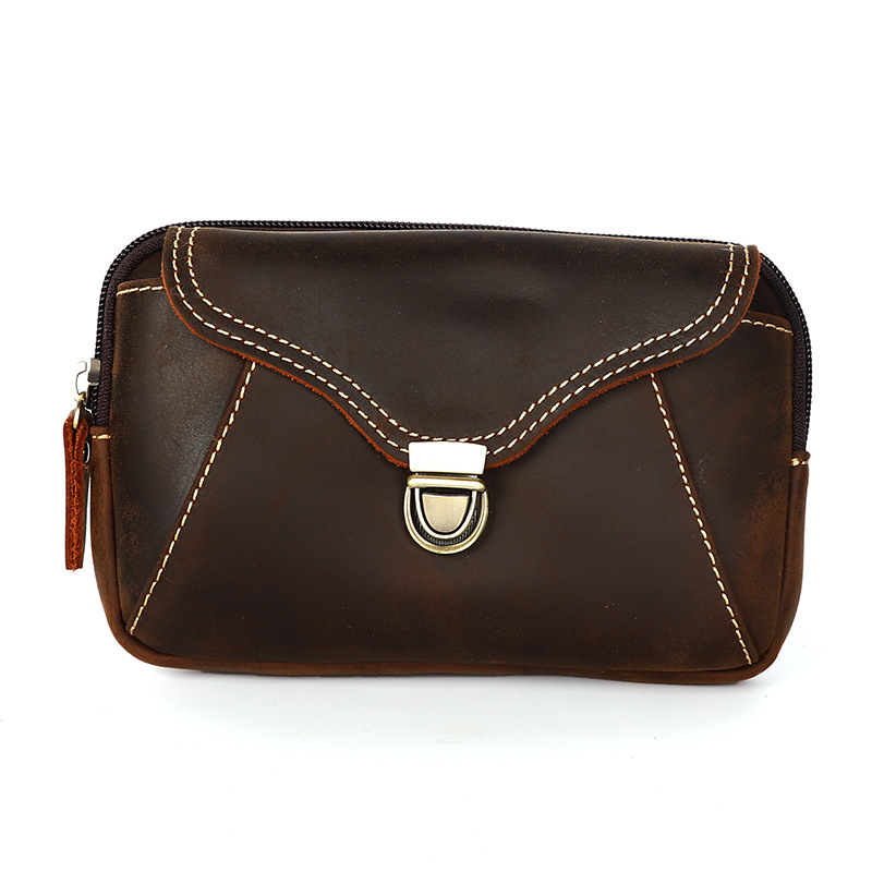Leatherwork Bag - Bolso de cintura de cuero para