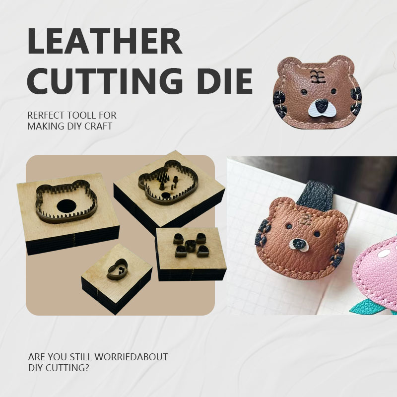 Leatherwork Templates - Juego de cuatro moldes de cuero