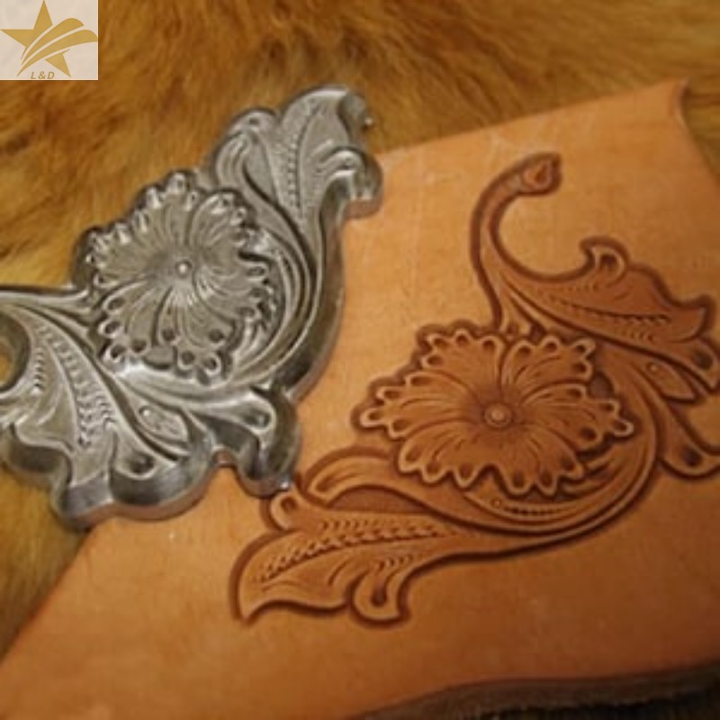 Leatherwork Flowers - Molde de estampado en relieve para