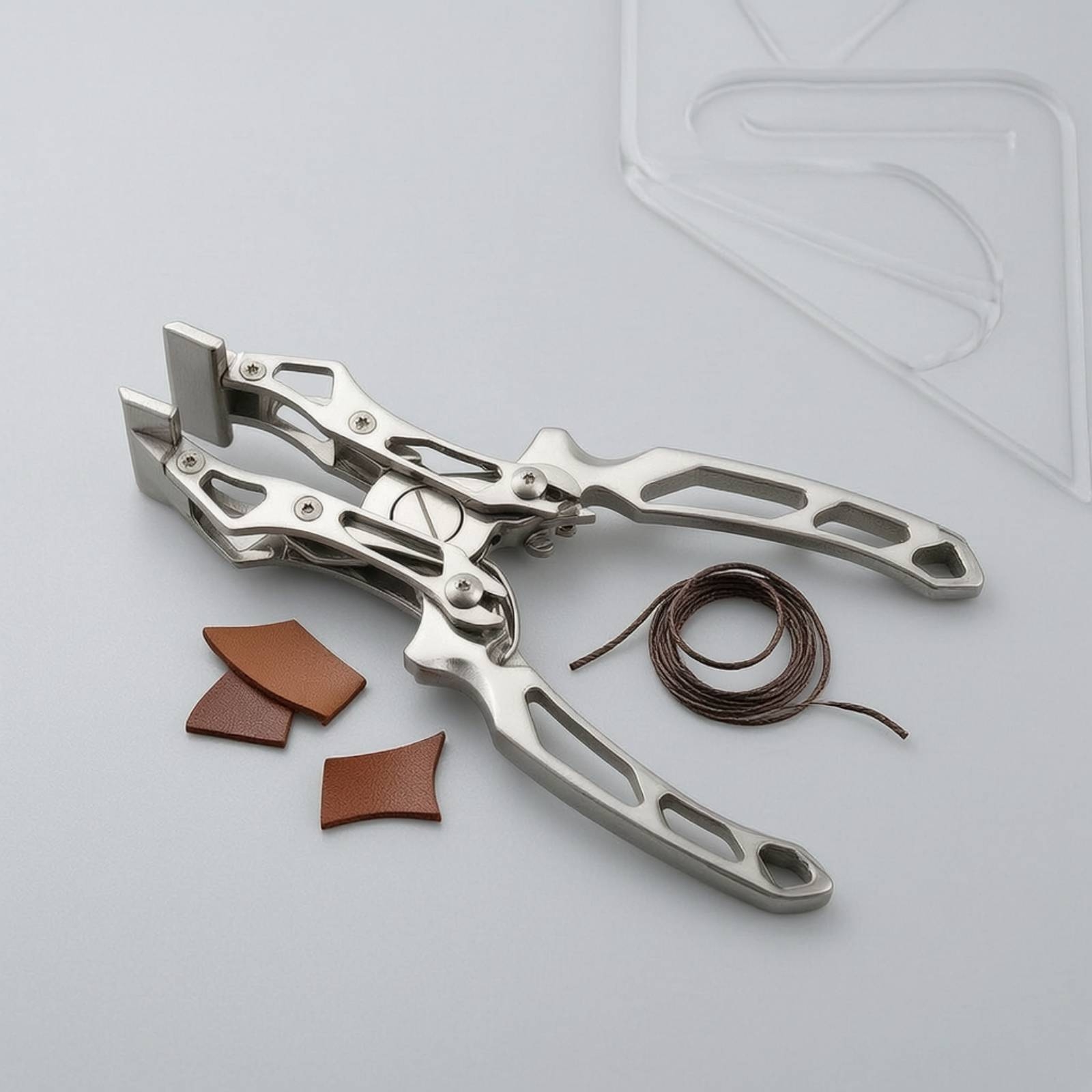 Leatherwork Press - Pinza de cuero de alta dureza