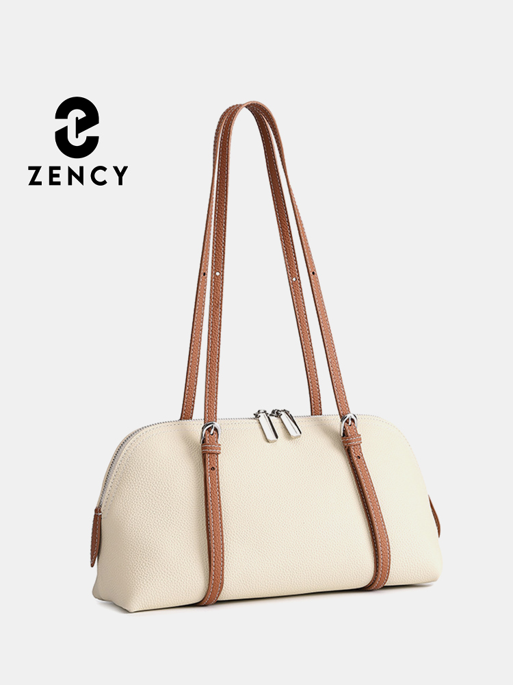 Leatherwork Fasteners - Bolso de cuero genuino para mujer