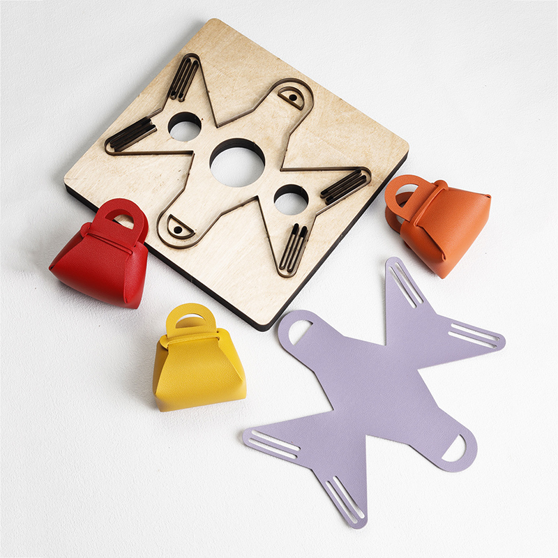 Leatherwork Templates - Corte de cuero troquelado, Mini bolso