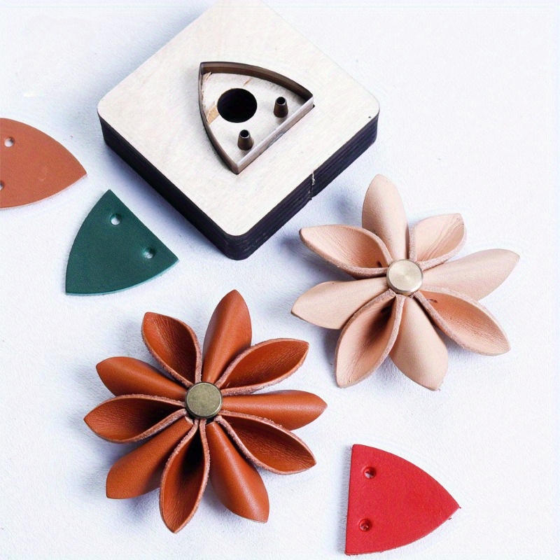 Leatherwork Flowers - Troquel de corte de cuero con