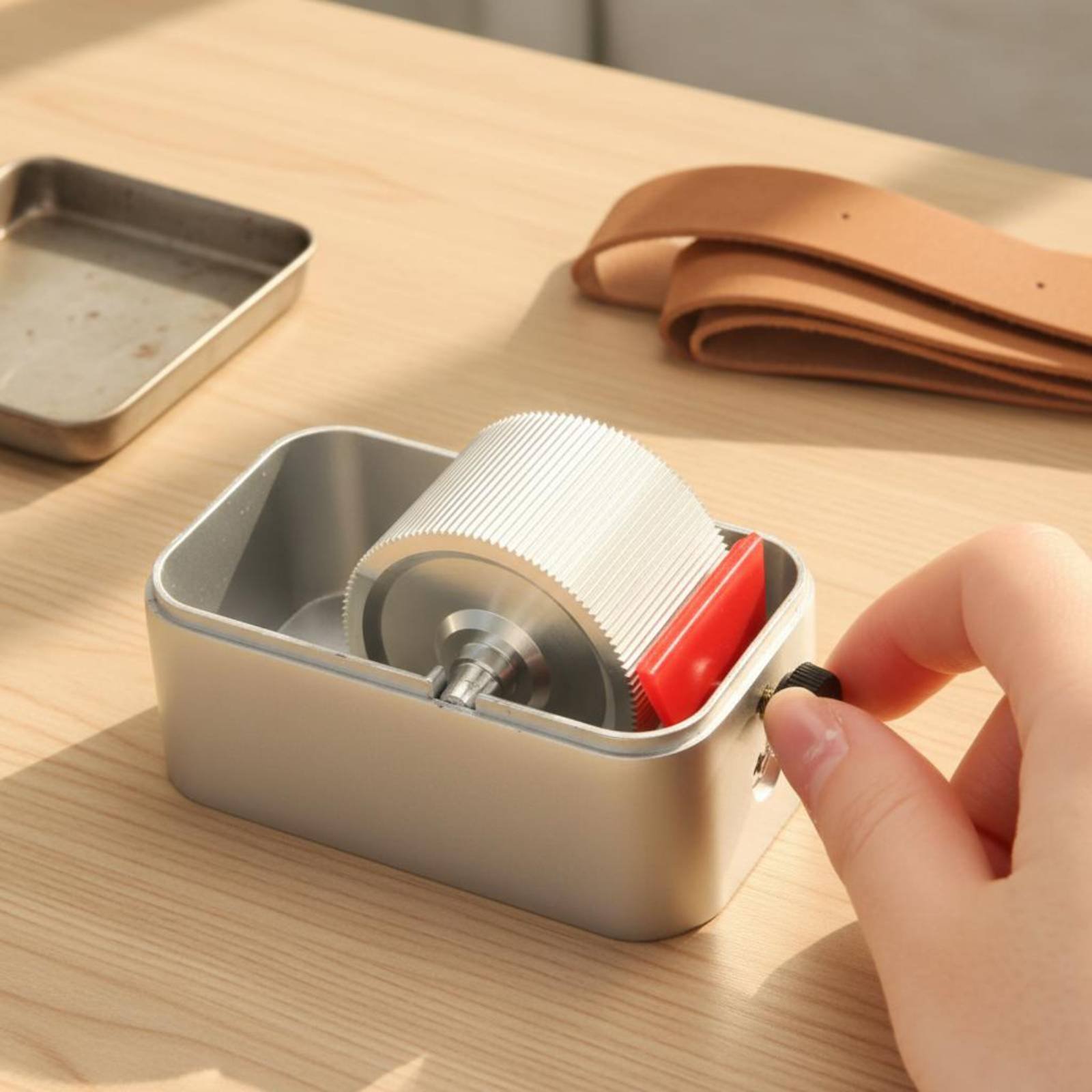 Caja de aceite para bordes de  - Leatherwork For Beginners reseña y precio