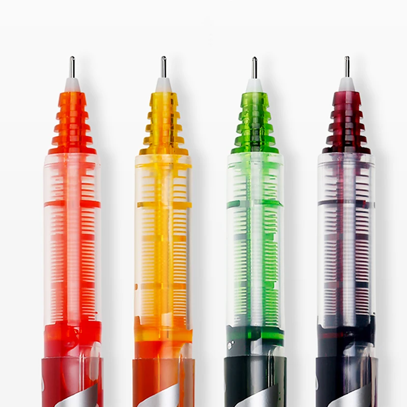 12 bolígrafos de gel Japan Pil - Pilot Pen V5 reseña y precio