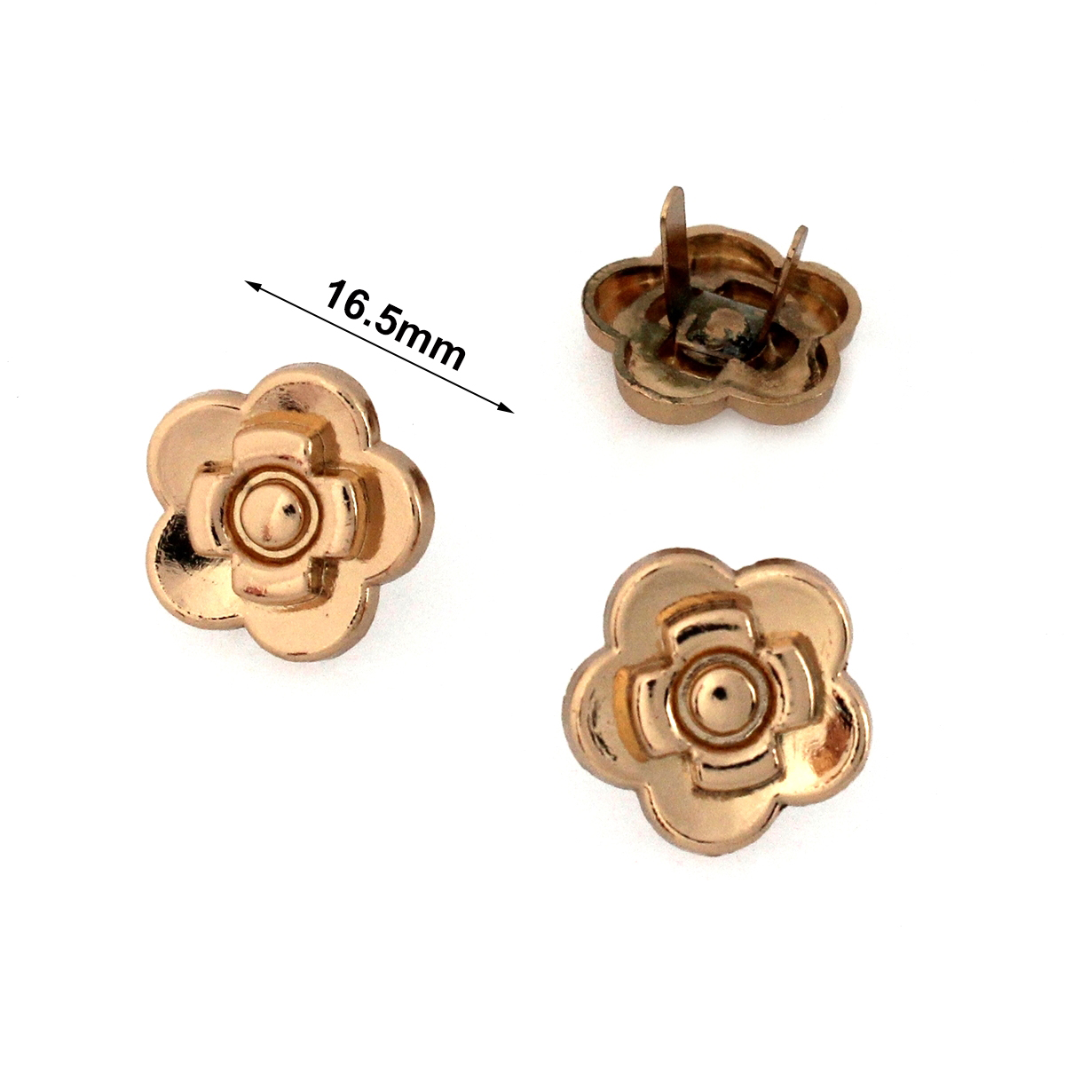 Hebilla en forma de flor rosa  - Leatherwork Flowers reseña y precio
