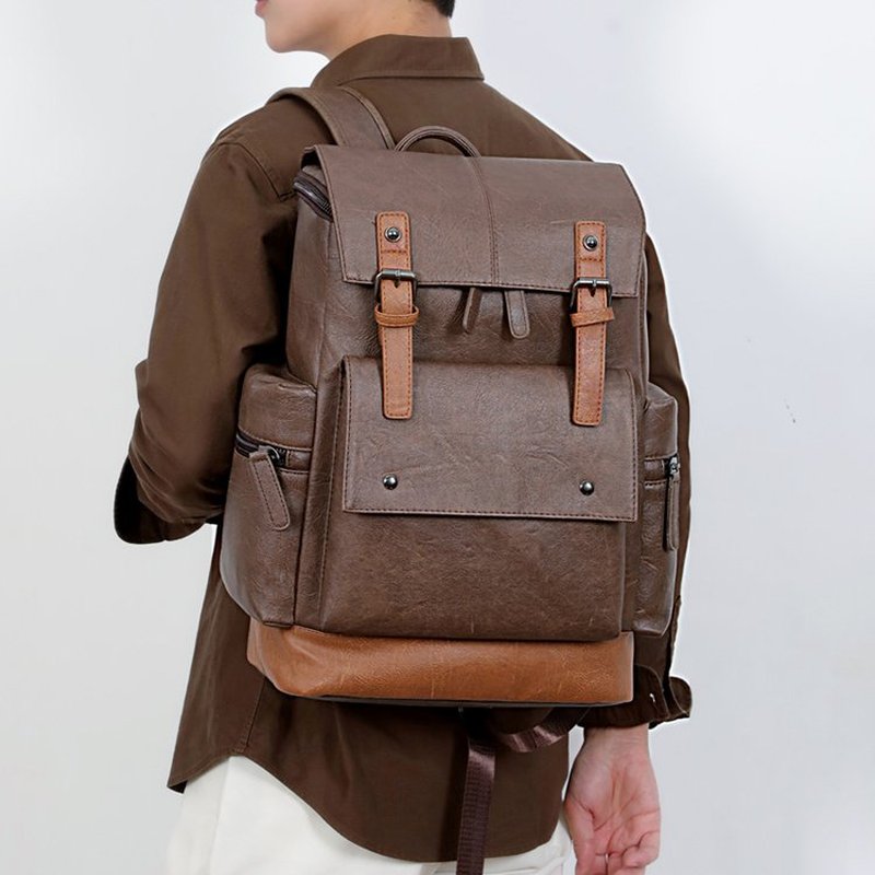 Nueva Mochila de Cuero Vintage - Leatherwork Bag reseña y precio