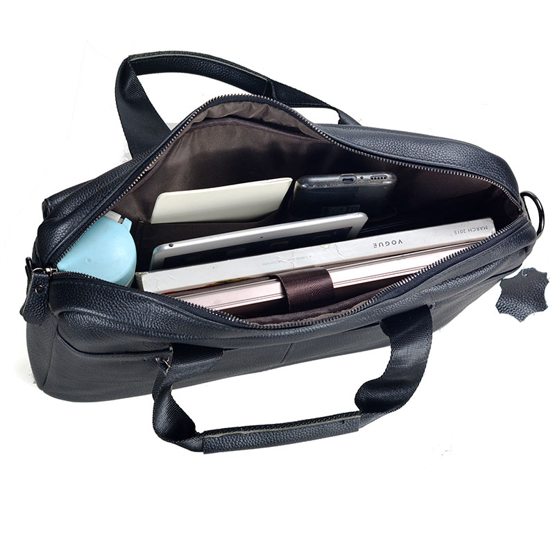 Bolso grande de cuero genuino  - Leatherwork Bag reseña y precio