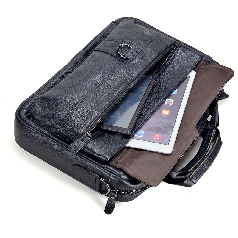 Bolso grande de cuero genuino  - Leatherwork Bag reseña y precio