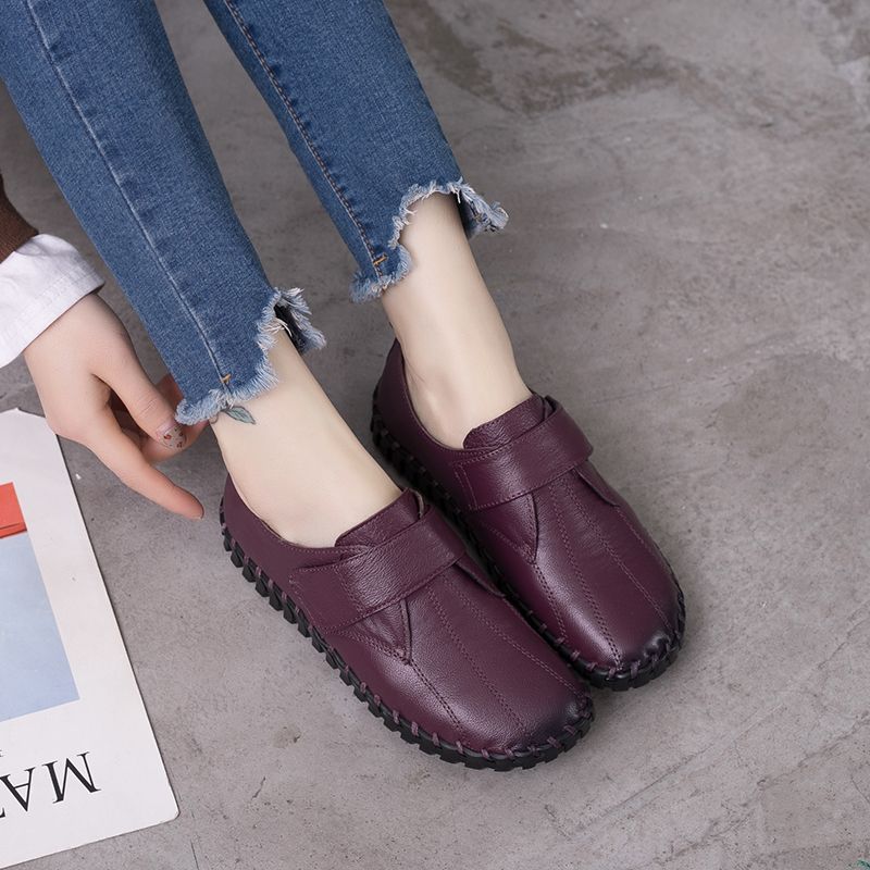 Bailarinas de alta calidad par - Leather Work Flats Women reseña y precio