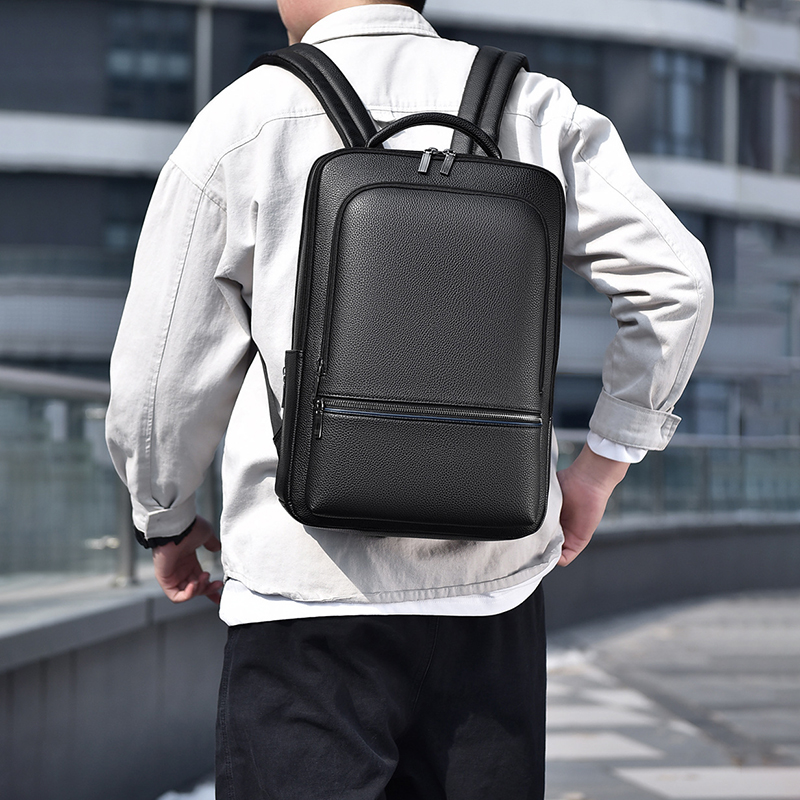 Mochila De Cuero PU con carga  - Leatherwork Bag reseña y precio