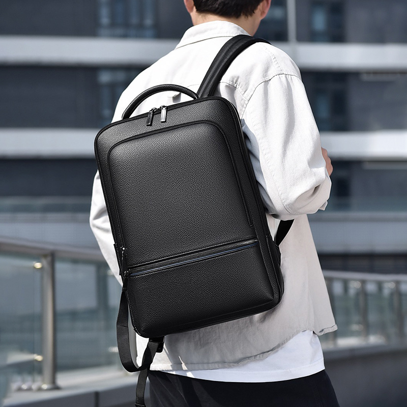 Mochila De Cuero PU con carga  - Leatherwork Bag reseña y precio