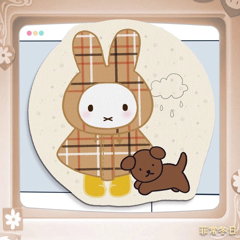 Miffy-alfombrilla de ratón de  - Leatherwork Products reseña y precio