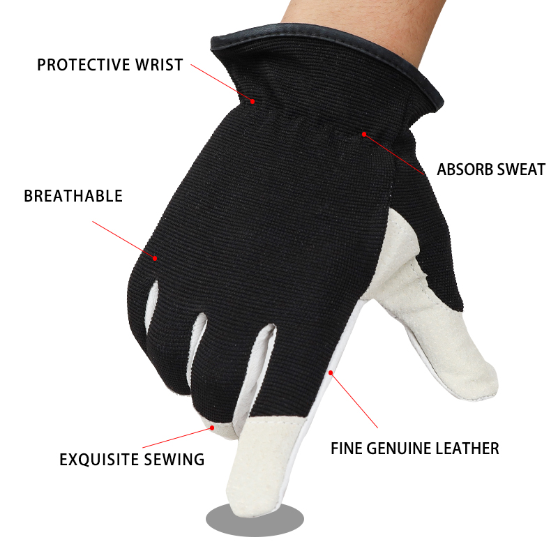 QIANGLEAF-guantes de seguridad - Leatherwork Products reseña y precio