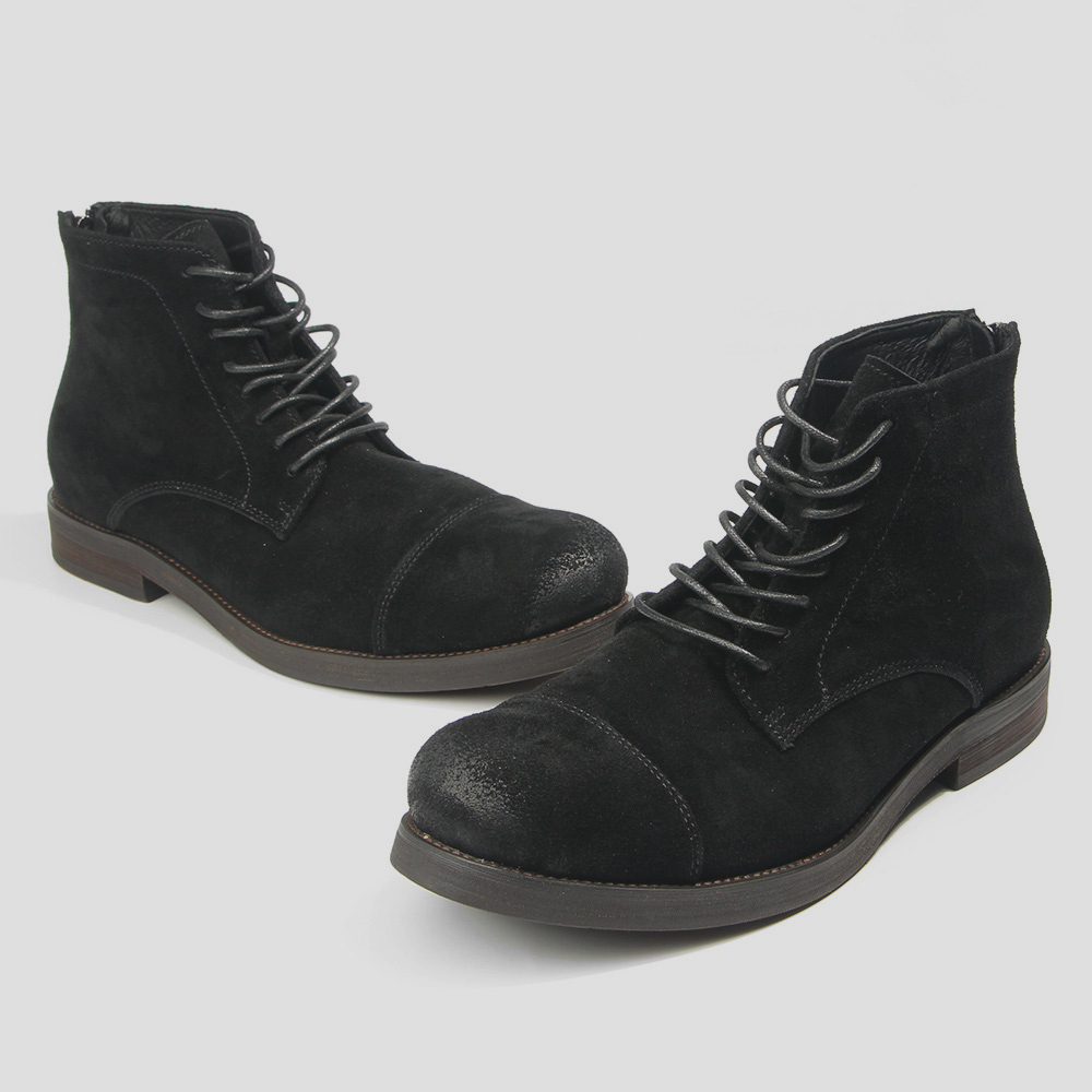EAGSITY, botas vintage de cuer - Leather Work Oxfords reseña y precio