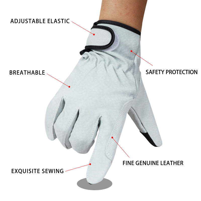 QIANGLEAF-guantes de Trabajos  - Leatherwork Products reseña y precio