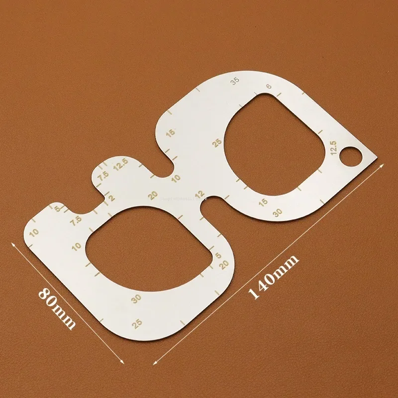 Regla de posicionamiento R, pl - Leatherwork Templates reseña y precio