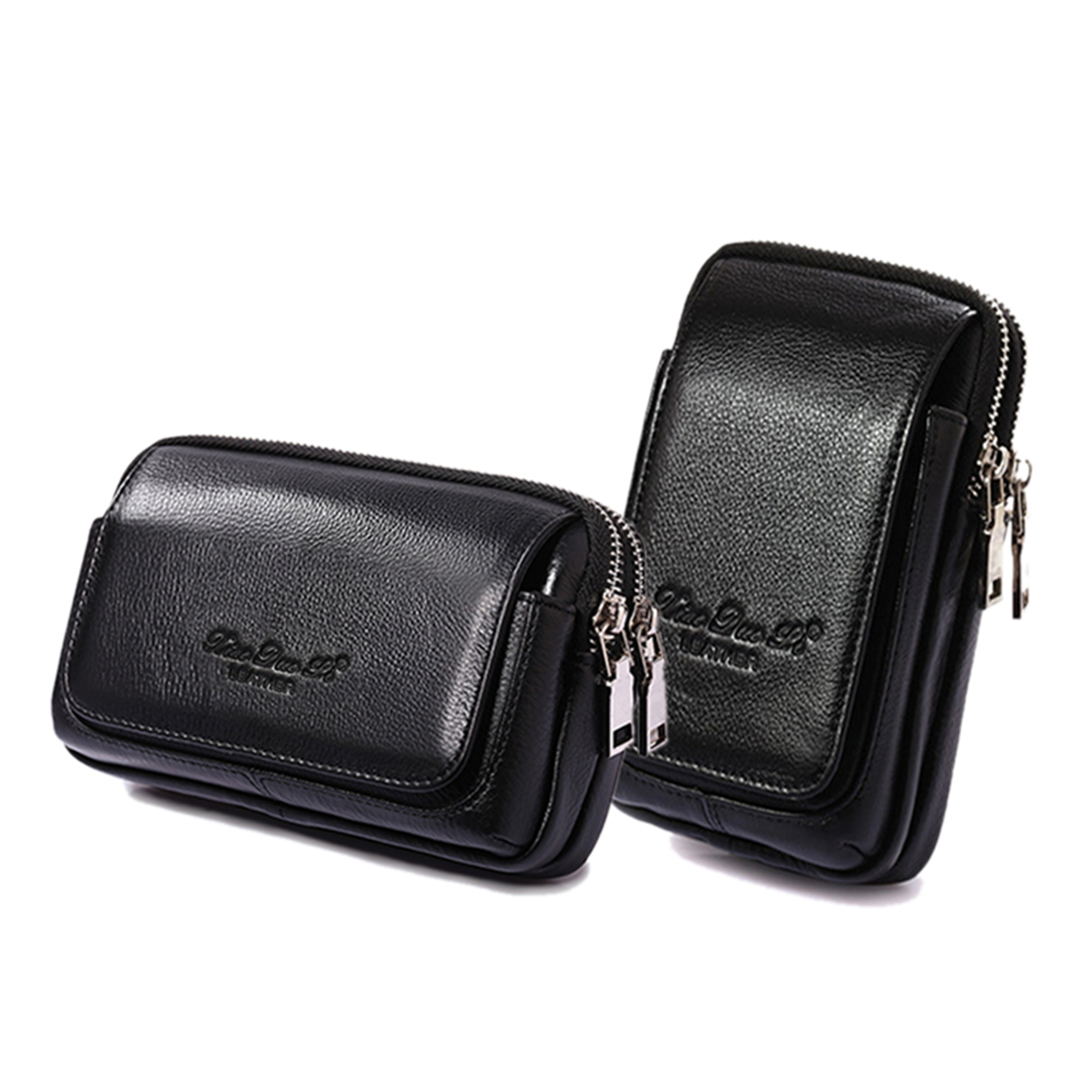 Riñonera de cuero genuino para - Leatherwork Fasteners reseña y precio