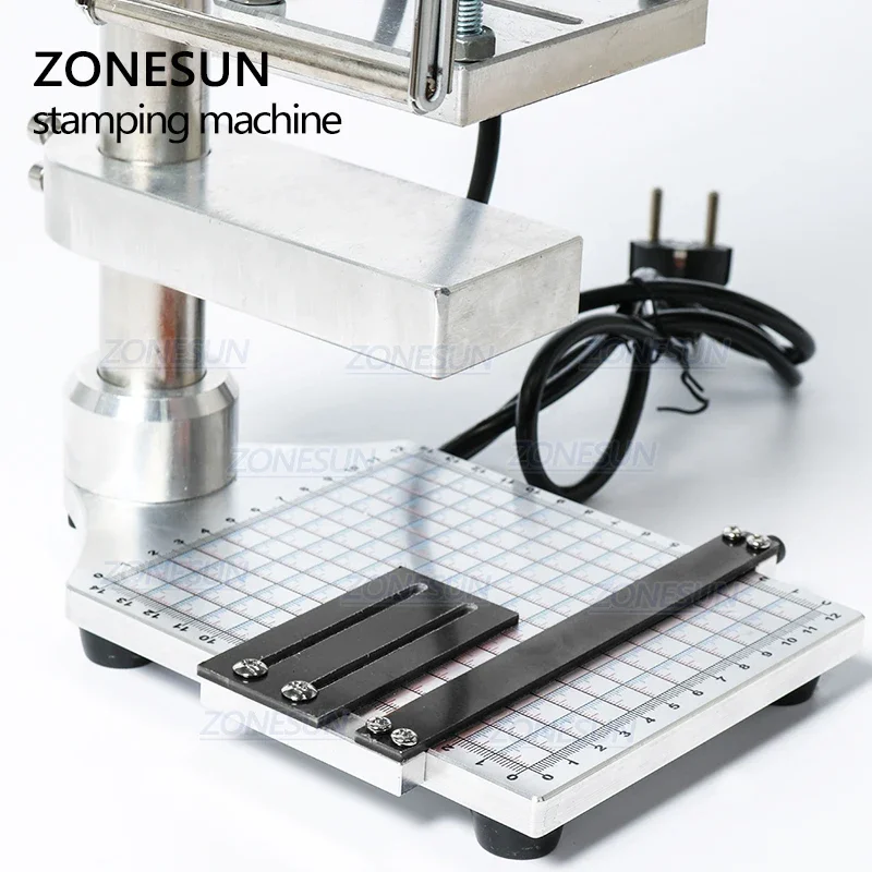ZONESUN-máquina de estampación - Leatherwork Press reseña y precio