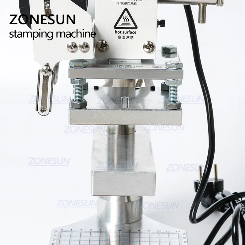 ZONESUN-máquina de estampación - Leatherwork Press reseña y precio