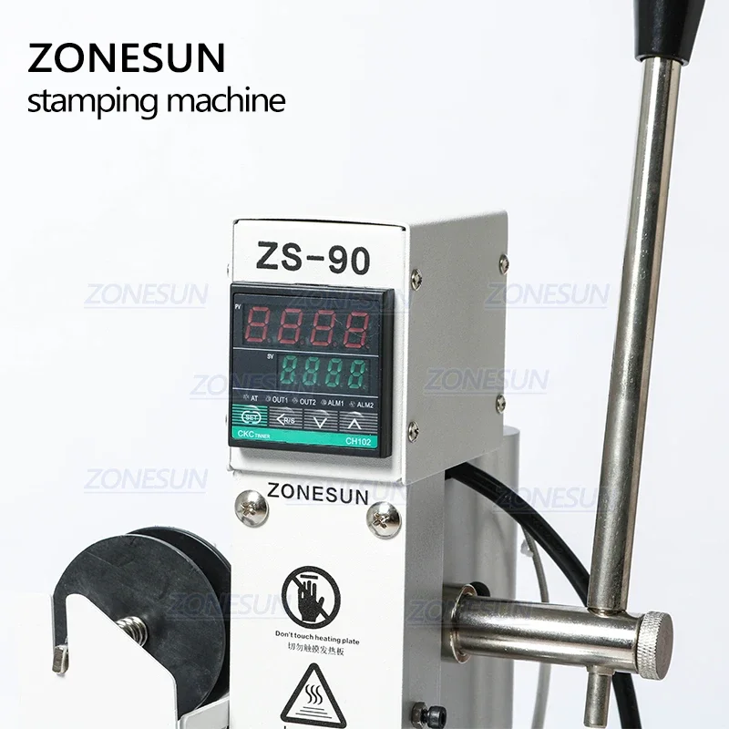 ZONESUN-máquina de estampación - Leatherwork Press reseña y precio
