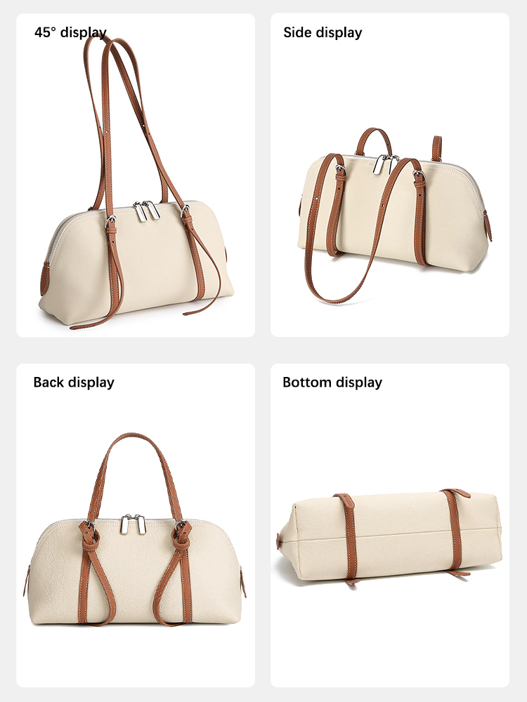 Bolso de cuero genuino para mu - Leatherwork Fasteners reseña y precio