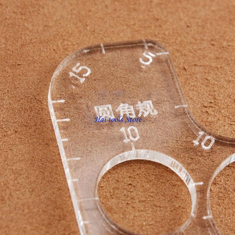 Regla plantilla para peletería - Leatherwork Templates reseña y precio