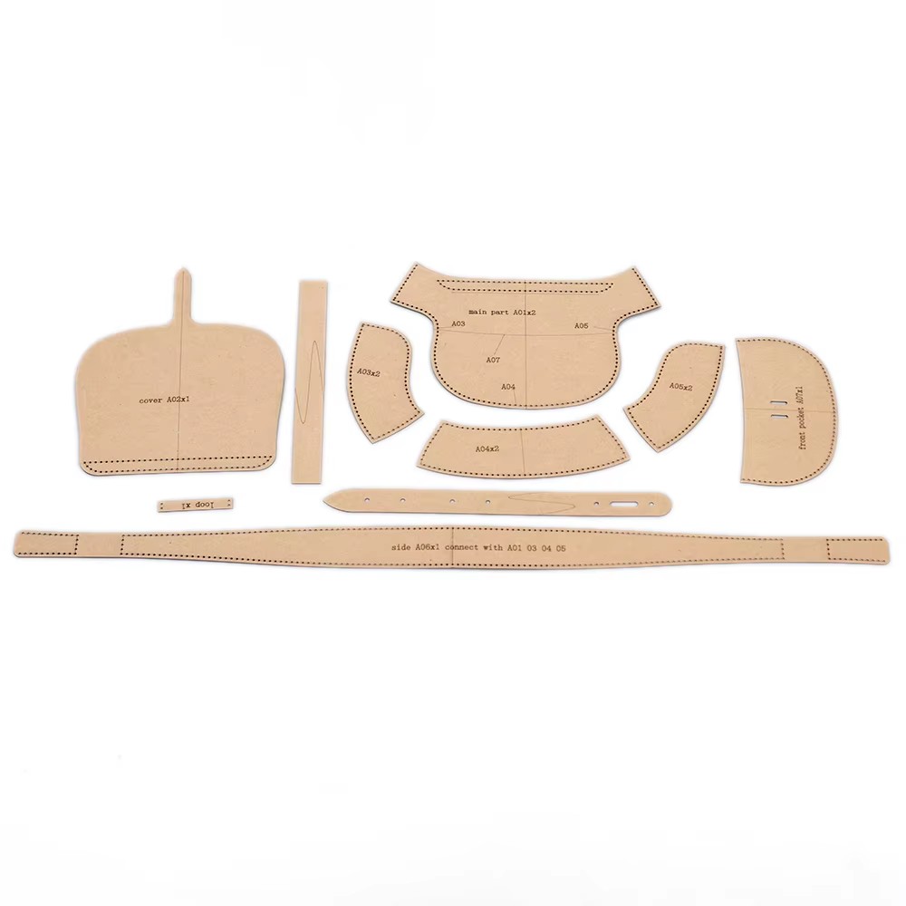 Patrón de costura de papel kra - Leatherwork Templates reseña y precio
