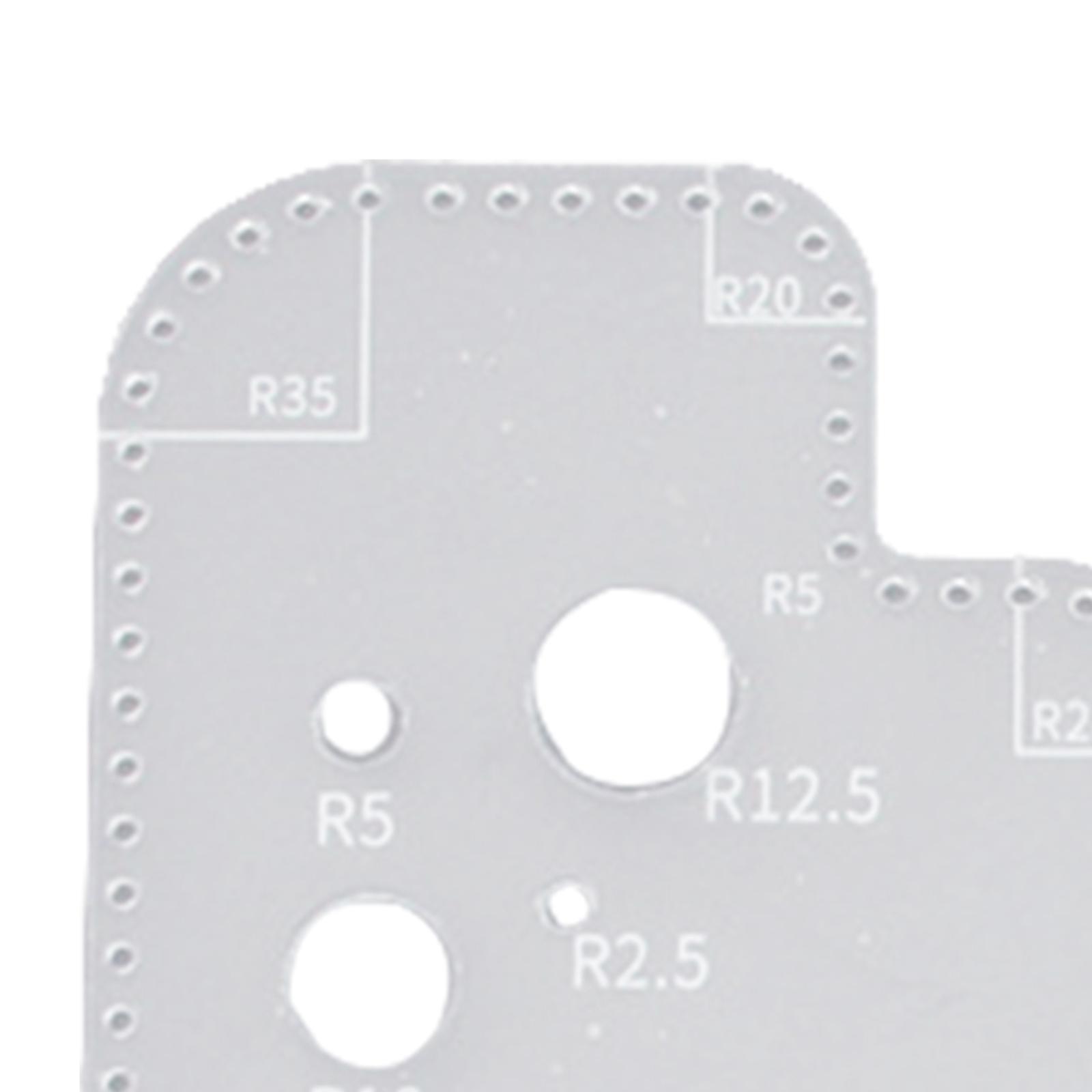 Plantilla Circular de Acrílico - Leatherwork Templates reseña y precio