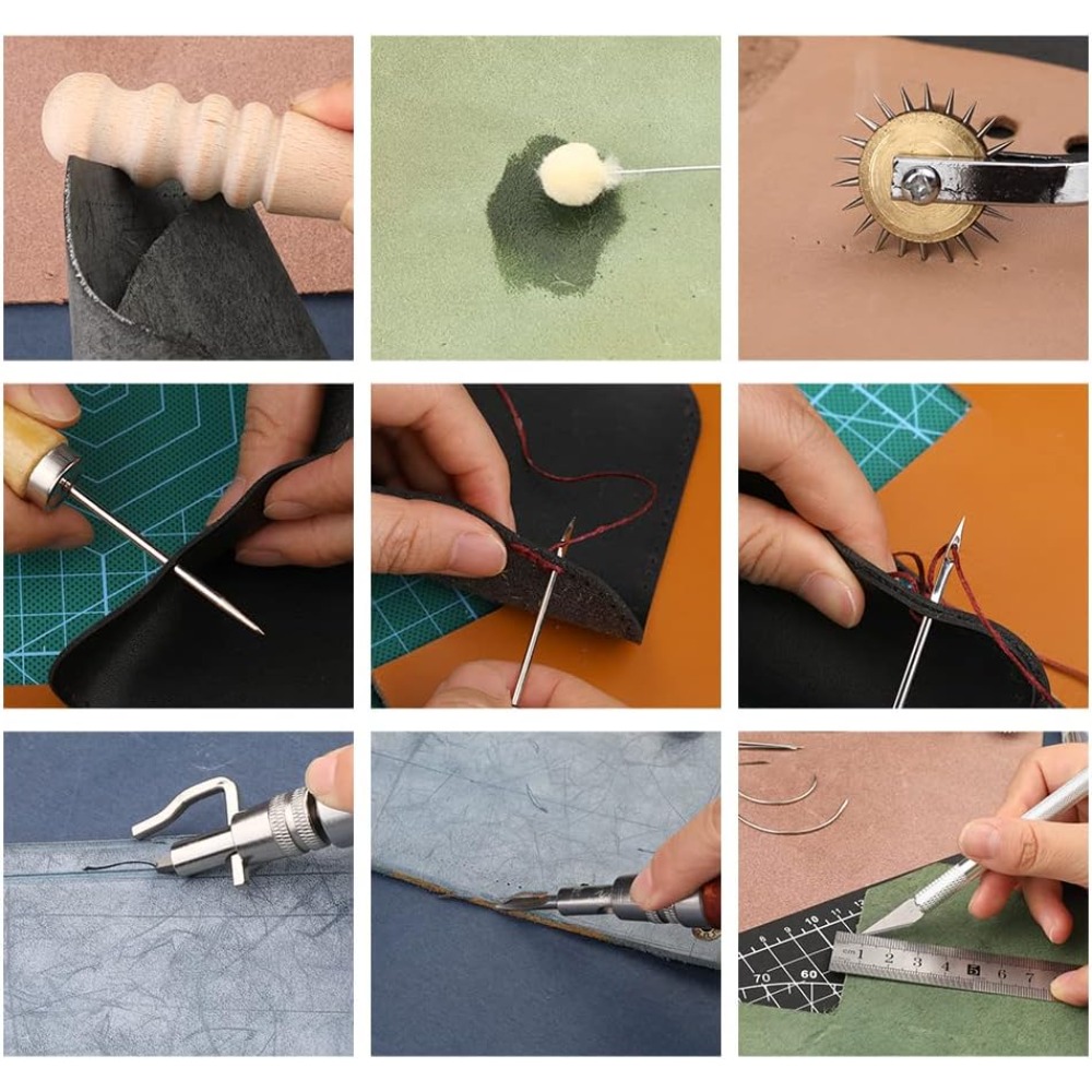 Kit de Herramientas Prácticas  - Leatherwork Or Leathercraft reseña y precio