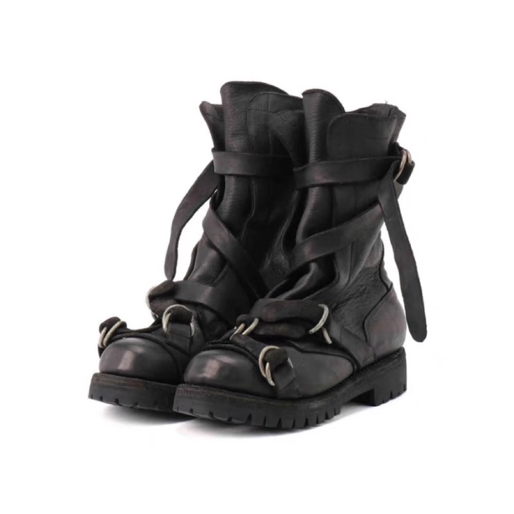 Botas de moto de cuero para ho - Leatherwork Fasteners reseña y precio