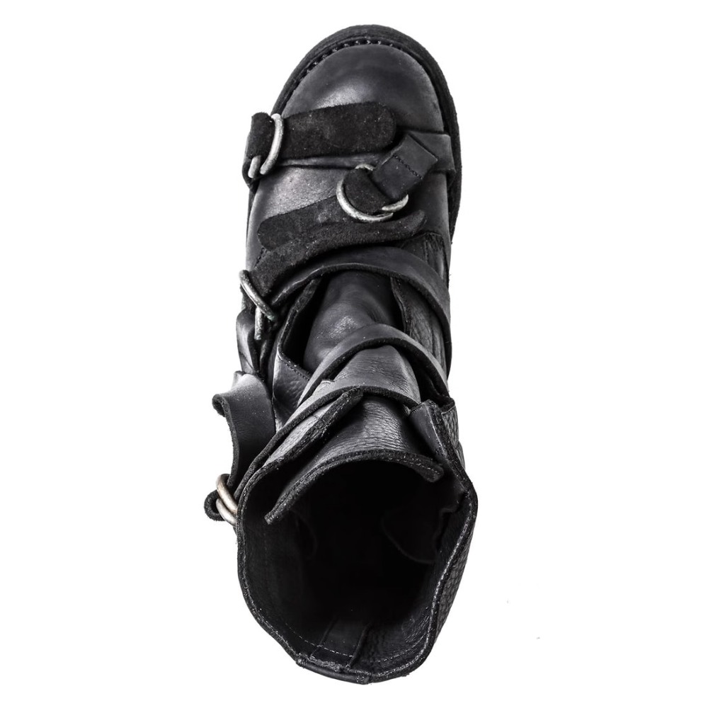 Botas de moto de cuero para ho - Leatherwork Fasteners reseña y precio