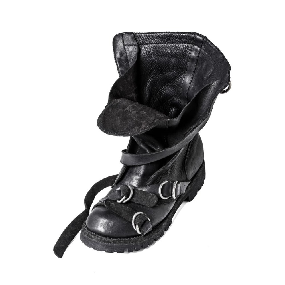 Botas de moto de cuero para ho - Leatherwork Fasteners reseña y precio